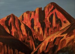 Rocky Peaks Painting 
